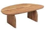 Table basse Malang Marron - En partie en bois massif - 135 x 38 x 75 cm