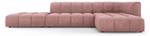 modulares Ecksofa SERENA 5 Sitzplätze Pink