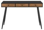 Schreibtisch Tumba Schwarz - Holzwerkstoff - 115 x 75 x 48 cm