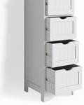 Badschrank Bianco 31127 Weiß - 30 x 81 x 30 cm