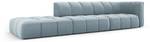 modulares Sofa SERENA 4 Sitzplätze Hellblau