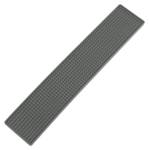 Abtropfmatte Slim für die Spülablage Grau - Kunststoff - 42 x 1 x 8 cm