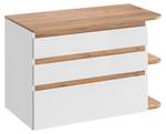 Schrank unter waschbecken PLATINUM CUW9 Weiß - Holzwerkstoff - Kunststoff - 94 x 64 x 50 cm