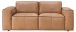 Sofa BERGONDI Braun - Echtleder - 99 x 76 x 195 cm