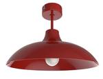 Deckenleuchte Parigina Hochglanz Rot - Durchmesser Lampenschirm: 30 cm