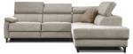 Ecksofa Taunus (5-Sitzer) Creme