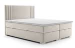 Boxspringbett MORI Beige - Breite: 160 cm - H4