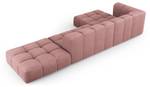 modulares Ecksofa SERENA 5 Sitzplätze Pink