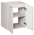 Armoire sous lavabos NOVA CUW50 2D Beige