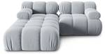 modulares Sofa BELLIS 3 Sitzplätze Hellblau