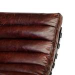 Chaise longue de relaxation Gardon Marron