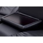 Relaxsofa Bergamo (3-Sitzer) Echtleder Schwarz