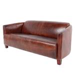 Echtleder-Sofa Cigar Lounge (3-Sitzer) Braun