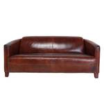 Echtleder-Sofa Cigar Lounge (3-Sitzer) Braun