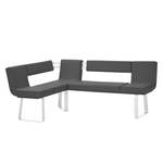 Banc d'angle Chacigo Noir / Blanc