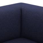 Élément d'angle Seed Tissu Tissu Milan : Bleu foncé - Largeur : 191 cm - Accoudoir monté à gauche (vu de face)