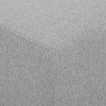 Hoekelement Seed geweven stof Stof Selva: Zilvergrijs - Breedte: 191 cm - Armleuning vooraanzicht links