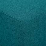 Élément d'angle Seed Tissu Tissu Ramira : Turquoise - Largeur : 191 cm - Accoudoir monté à gauche (vu de face)
