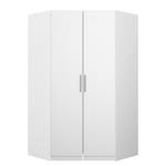 Armoire d’angle KiYDOO I Blanc alpin - Hauteur : 210 cm