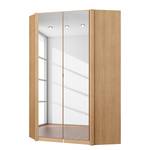 Armoire d'angle KiYDOO III Avec listeaux d’égalisation - Imitation chêne de Riviera - Hauteur : 210 cm