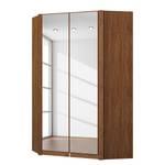 Armoire d'angle KiYDOO III Avec listeaux d’égalisation - Imitation chêne de Stirling - Hauteur : 210 cm