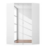 Armoire d’angle KiYDOO II Blanc alpin - Hauteur : 210 cm