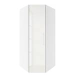 Armoire d'angle KSW Blanc alpin brillant