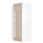 Armoire d'angle KSW Gris sable brillant