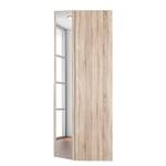 Armoire d'angle Brooklyn IV Imitation chêne de Sonoma / Miroir - Hauteur : 236 cm