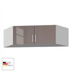 Complément pour armoire d'angle Celle Blanc alpin / Gris lava brillant