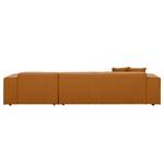 Ecksofa Atlanta Echtleder Echtleder Gad: Cognac I - Longchair davorstehend rechts