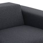 Ecksofa Atlanta Webstoff Webstoff Milan: Anthrazit - Longchair davorstehend rechts