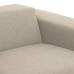 Ecksofa Atlanta Webstoff Stoff Selva: Beige - Longchair davorstehend rechts