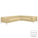 Ecksofa Banfora II Webstoff Beige - Ecke davorstehend rechts