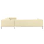 Ecksofa Banfora II Webstoff Sand - Ecke davorstehend rechts