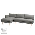 Ecksofa Bedale Webstoff Fango - Longchair davorstehend links