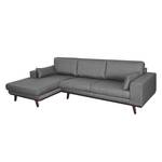 Ecksofa Billund Grau - Longchair davorstehend links