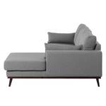 Divano con chaise longue BOVLUND Tessuto - Longchair preimpostata a destra