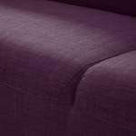 Ecksofa Bora II Webstoff Webstoff Anda II: Violett - Longchair davorstehend links