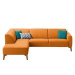 Ecksofa Bora II Webstoff Webstoff Milan: Rostbraun - Ottomane davorstehend links