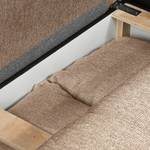 Ecksofa Botones (mit Schlaffunktion) Web Beige - Longchair davorstehend rechts