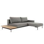 Ecksofa Bragi mit Tisch Webstoff