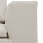 Ecksofa Brooklyn II Echtleder Echtleder Neka: Creme - Longchair davorstehend rechts