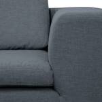 Ecksofa Brooklyn IV Webstoff Webstoff Anda II: Grau - Breite: 312 cm - Ottomane davorstehend links