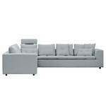 Ecksofa Brooklyn Webstoff Webstoff Anda II: Silber