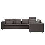 Ecksofa Brooklyn Webstoff Webstoff Anda II: Anthrazit