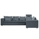 Ecksofa Brooklyn Webstoff Webstoff Anda II: Grau