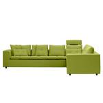 Ecksofa Brooklyn Webstoff Webstoff Anda II: Grün