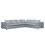 Ecksofa Brooklyn Webstoff Webstoff Anda II: Silber