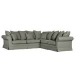 Ecksofa Campagne II Webstoff Grau